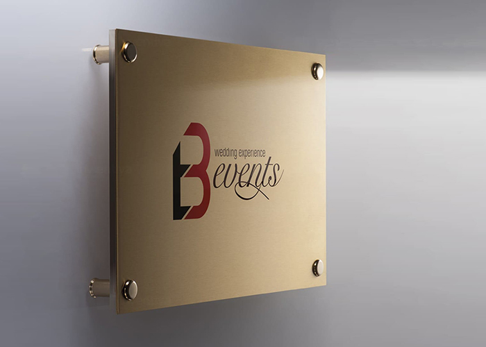Targa In Ottone Personalizzata 130x47 Mm – Incisione A Scelta, Per Porta, Campanello O Ufficio, Con Viti Incluse
